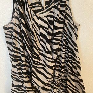 Zebra Tank Top